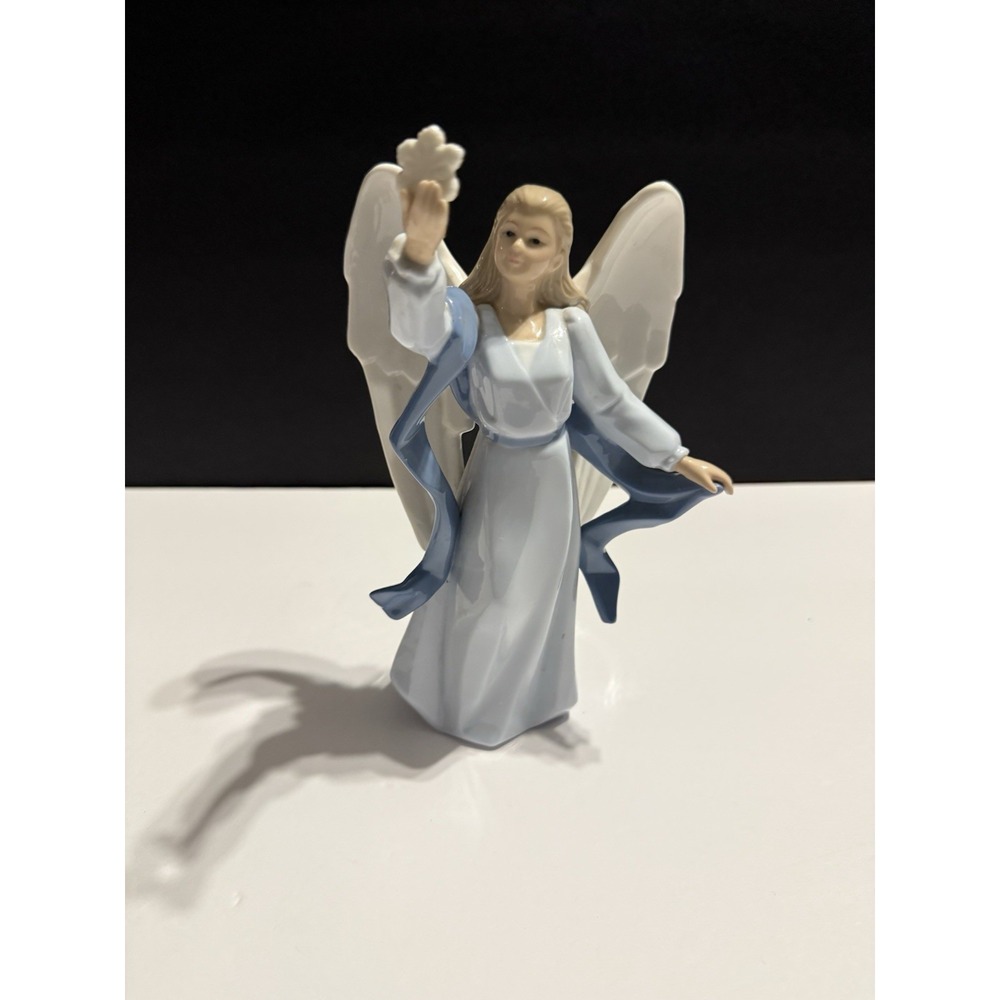 Hallmark Angel Celeste Friendship Harmony Porcelain Figurine David Lawrence 8in